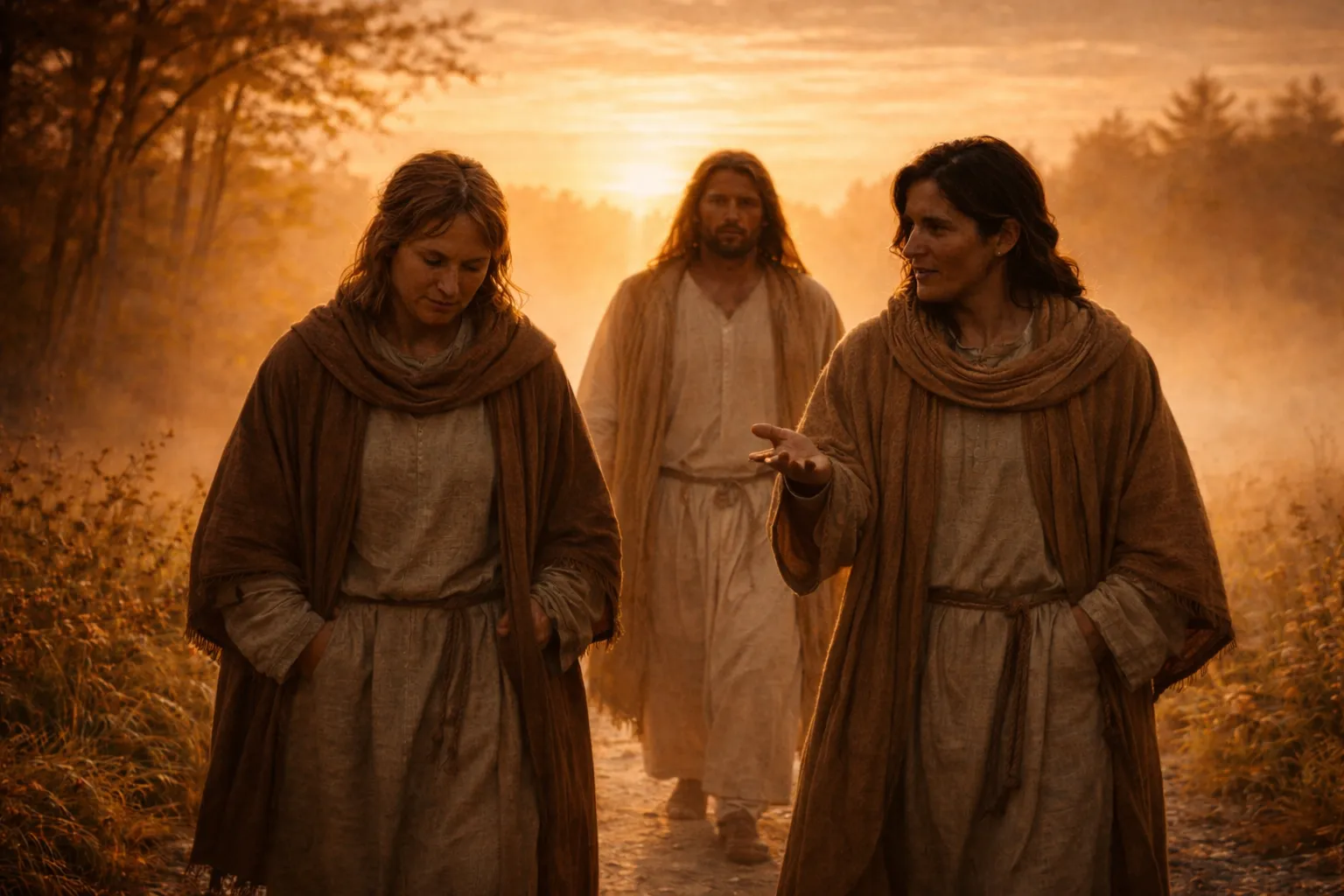 Women at the retreat